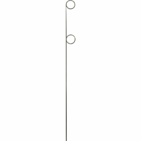 HY-KO 1.75 In. x 28 In. Metal Pigtail Sign Stake 40640